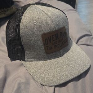 Grey & Black Golf Trucker Hat